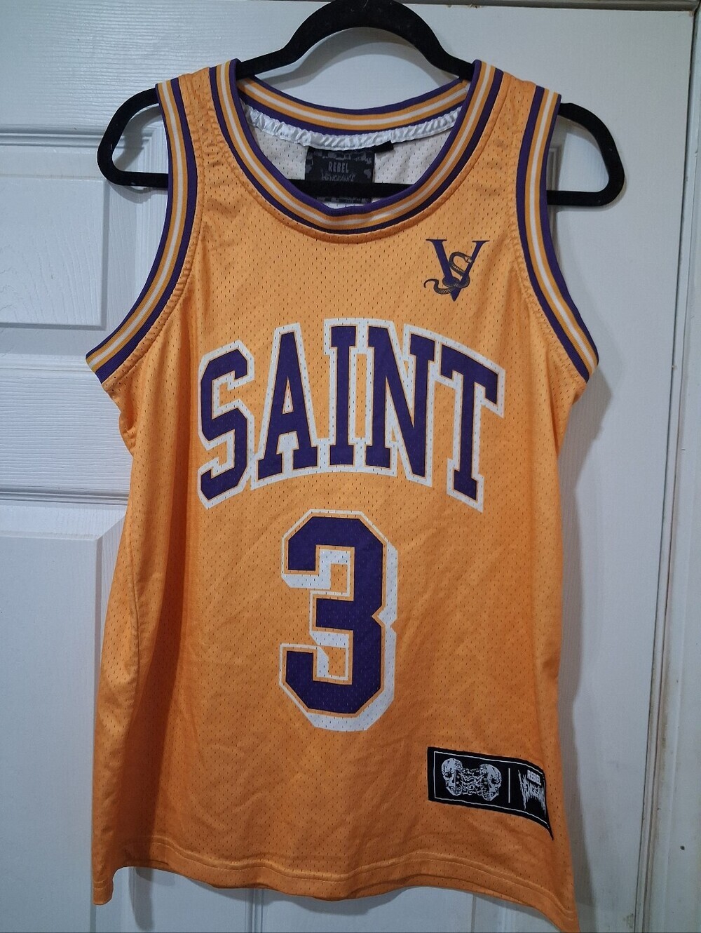 Rebel Vengeance Basketball Jersey Saint #3